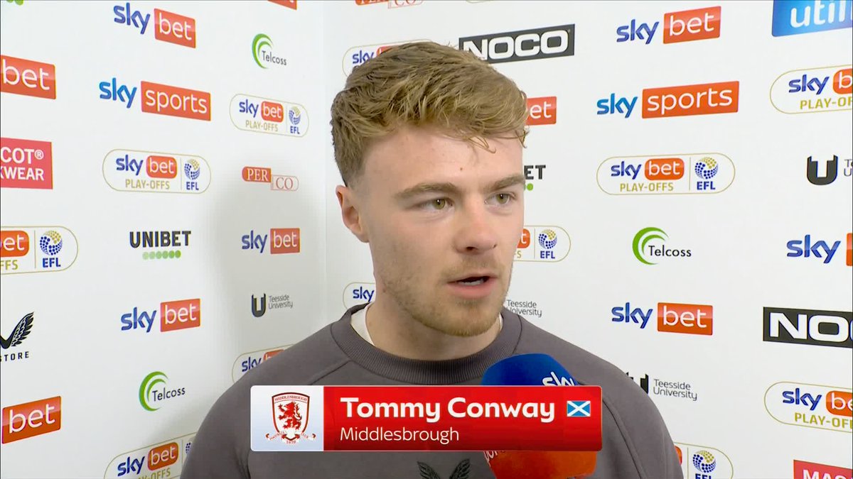 "I've never experienced anything like that!" 😳 Tommy Conway on the atmosphere outside the ground ahead of kick-off 💭