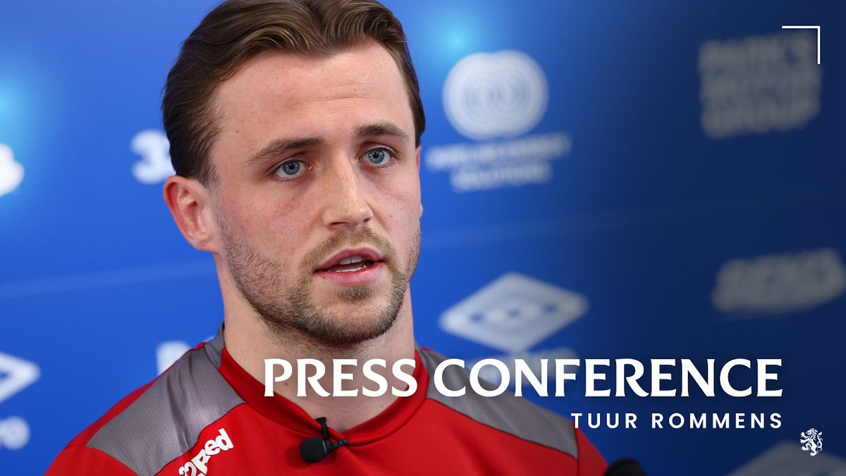 🎙️ Tuur Rommens spoke to the media ahead of Sunday’s Old Firm.