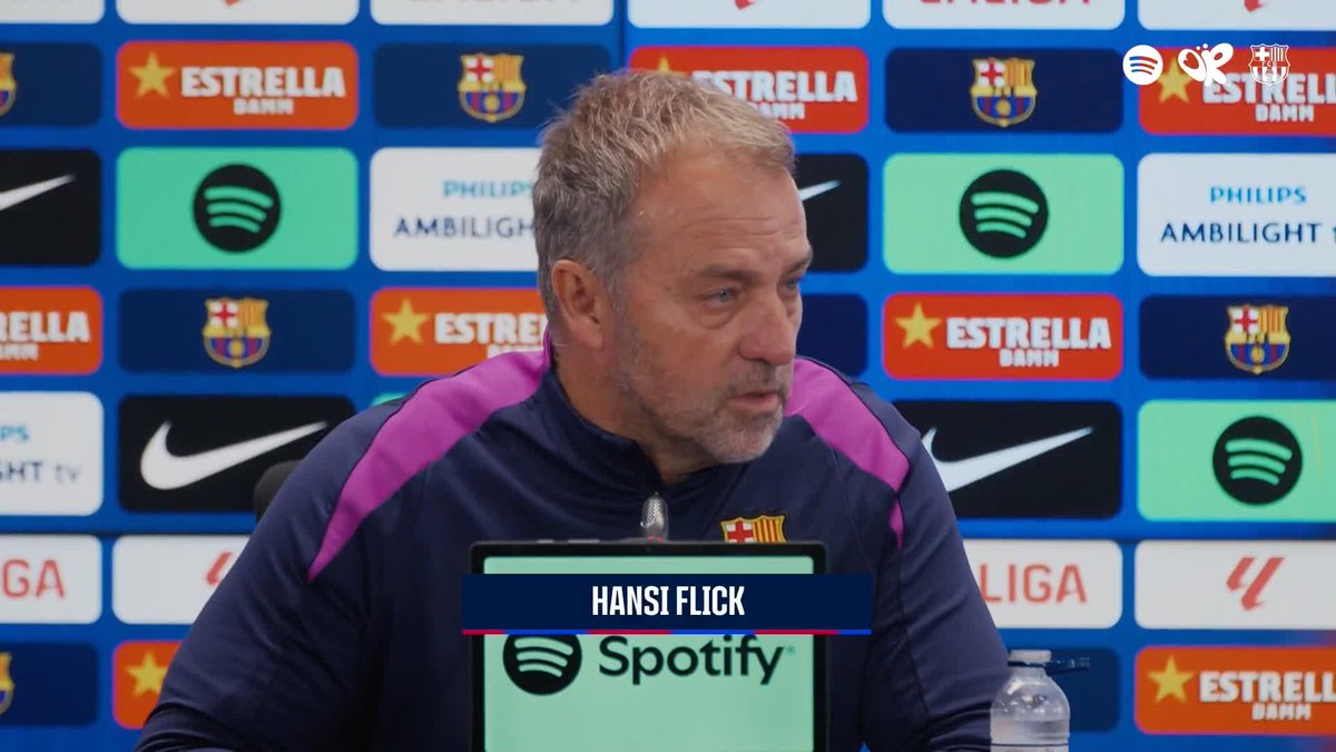 ❝ We are in this situation because we’ve had a fantastic season as a team, and this is what I want to see tomorrow ❞ Hansi Flick on #ElClásico