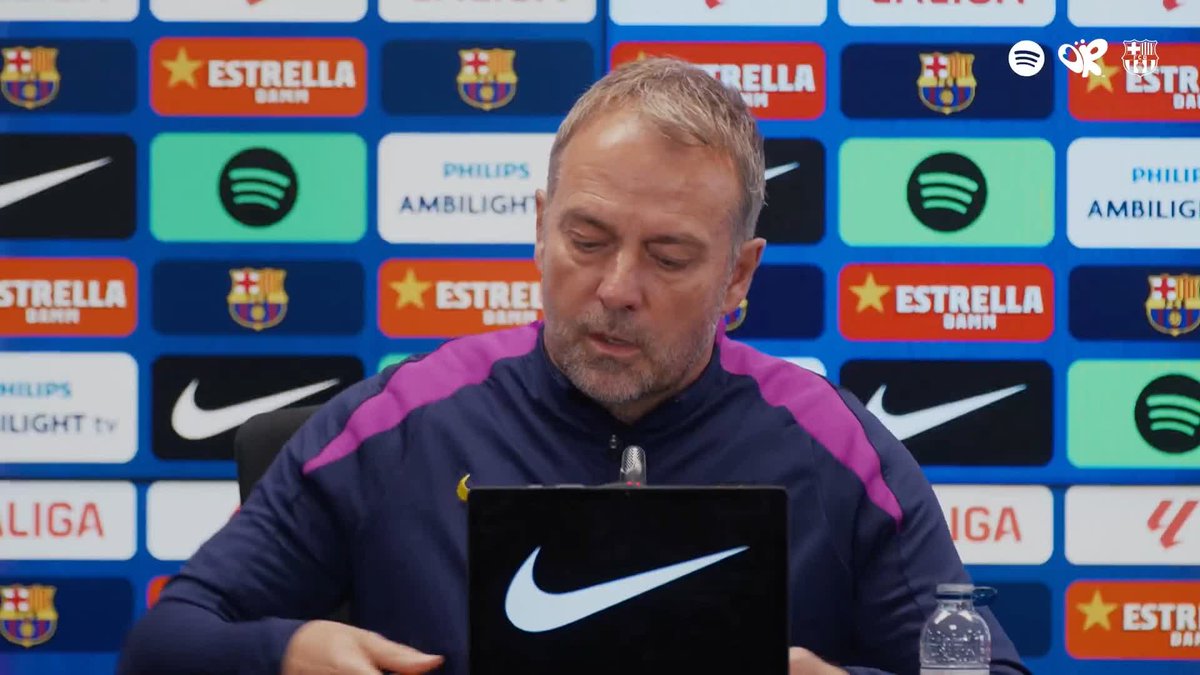 ❝ The players have done a fantastic job. They always train to get better and better. It will be difficult to pick the starting eleven tomorrow. ❞ Hansi Flick #elclásico