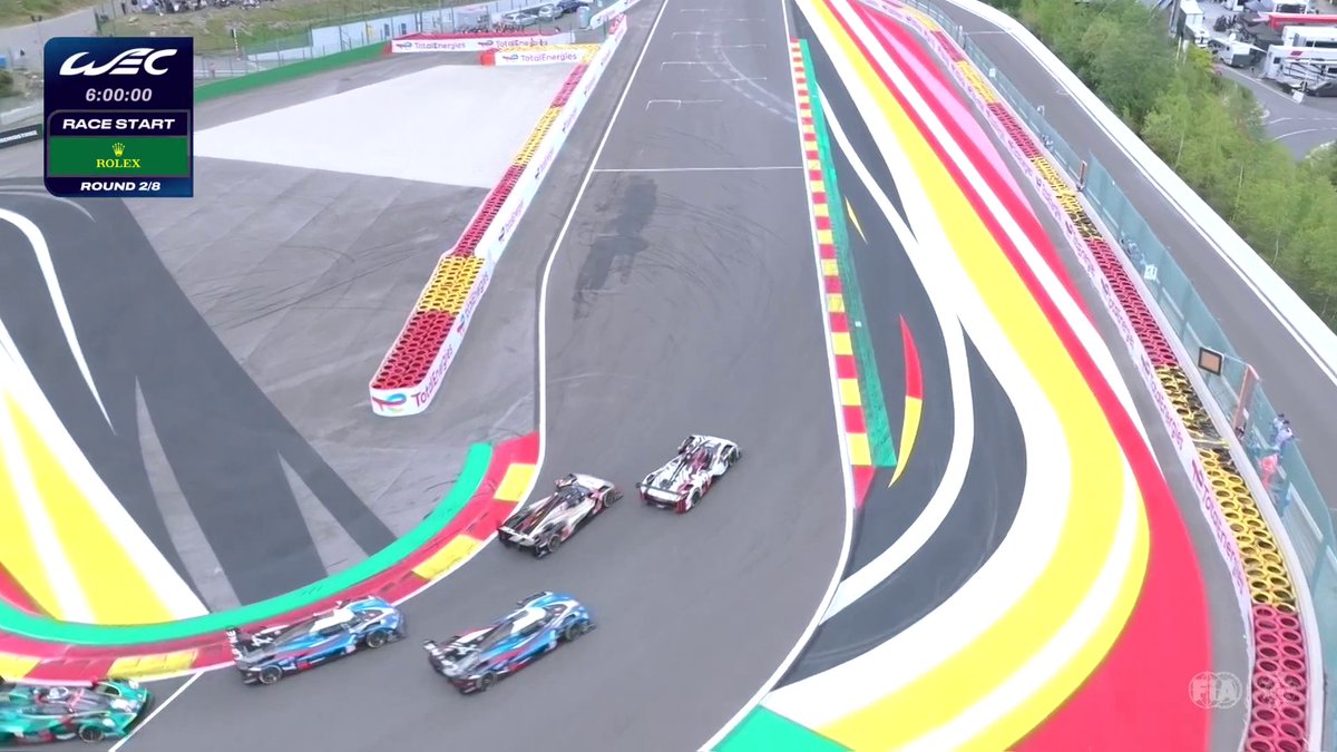 WE GO GREEN! 🟢 The TotalEnergies 6 Hours of Spa-Francorchamps is underway. Watch it live on 📺 #WEC #6HSpa
