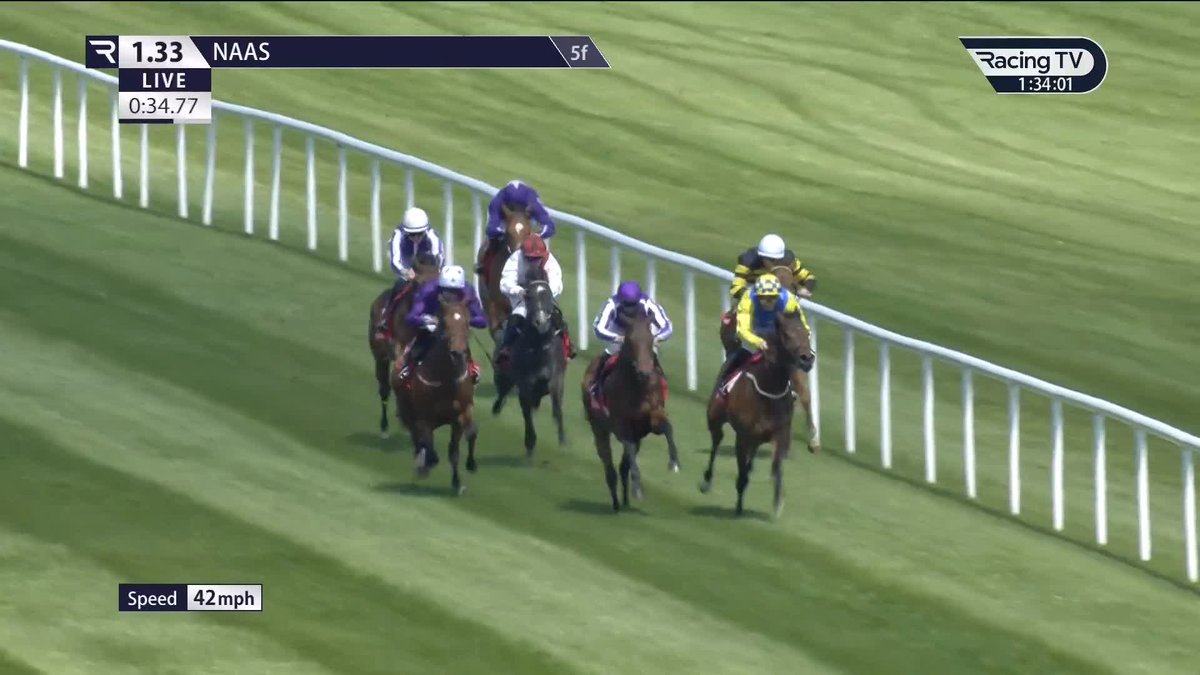 Carry The Flag narrowly justifies odds-on favouritism Naas Racecourse 👇🏻