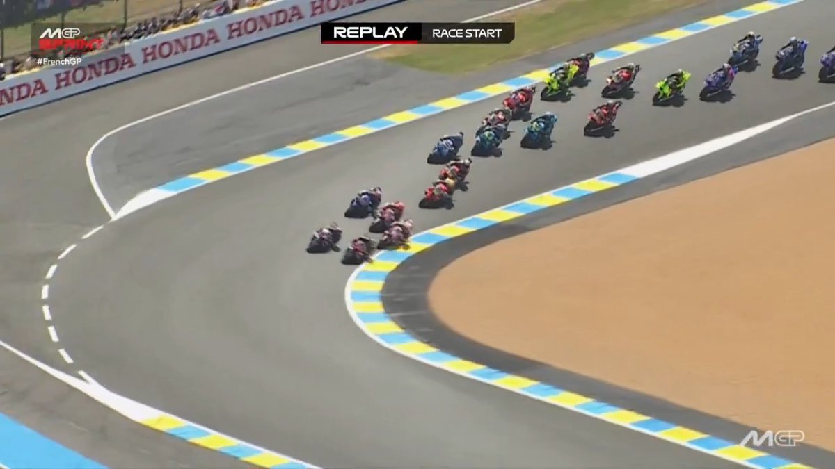 Another look at Martinator's bonkers start 🤯 #FrenchGP 🇫🇷
