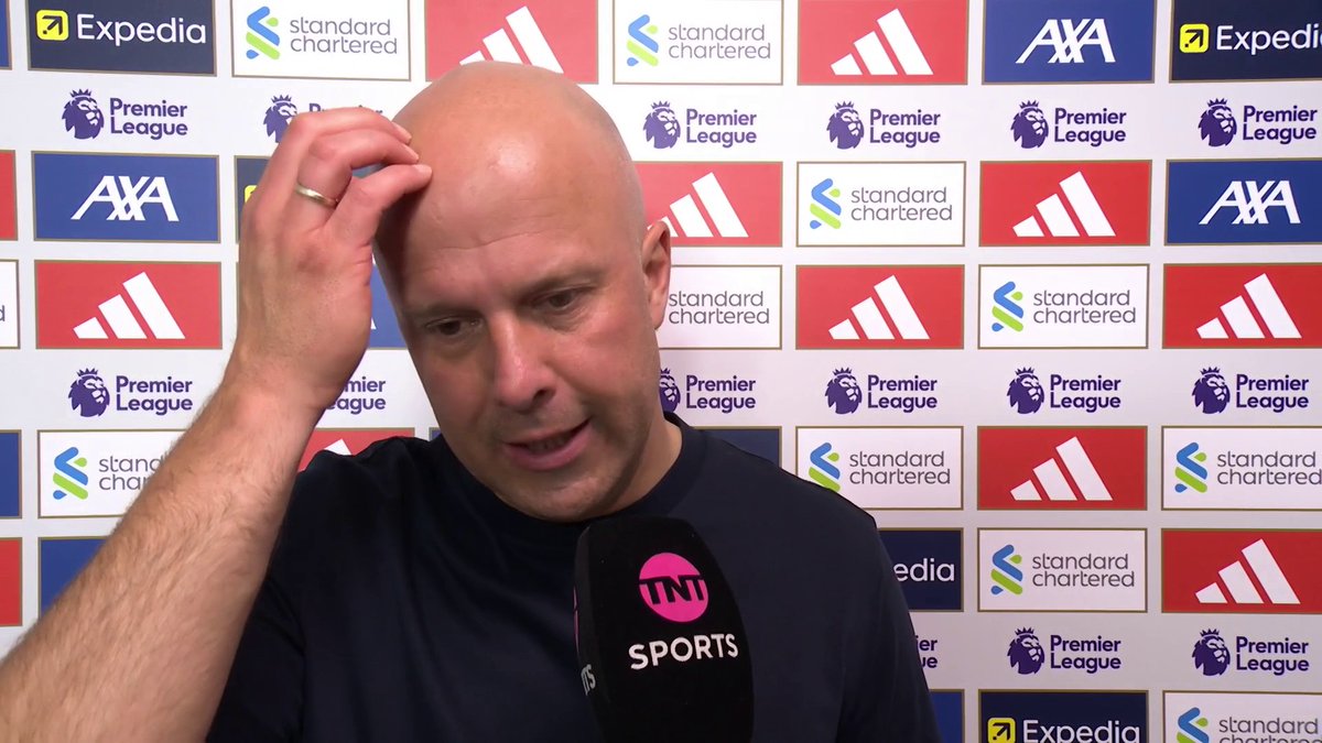 "It should be like this if we don't win" Arne Slot gives his thoughts on Liverpool's draw with Chelsea and responds to boos at Anfield... 🎙️ @julesbreach 📺 TNT Sports and HBO Max