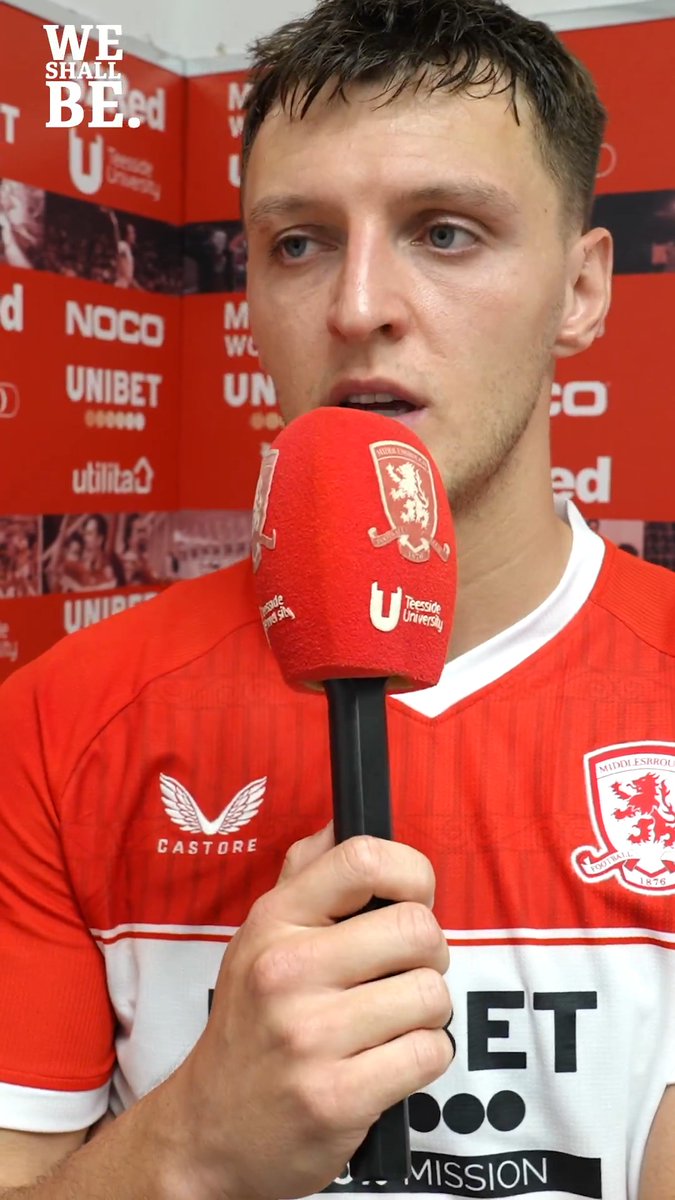 "Today made me proud to be from Teesside." โค๏ธ