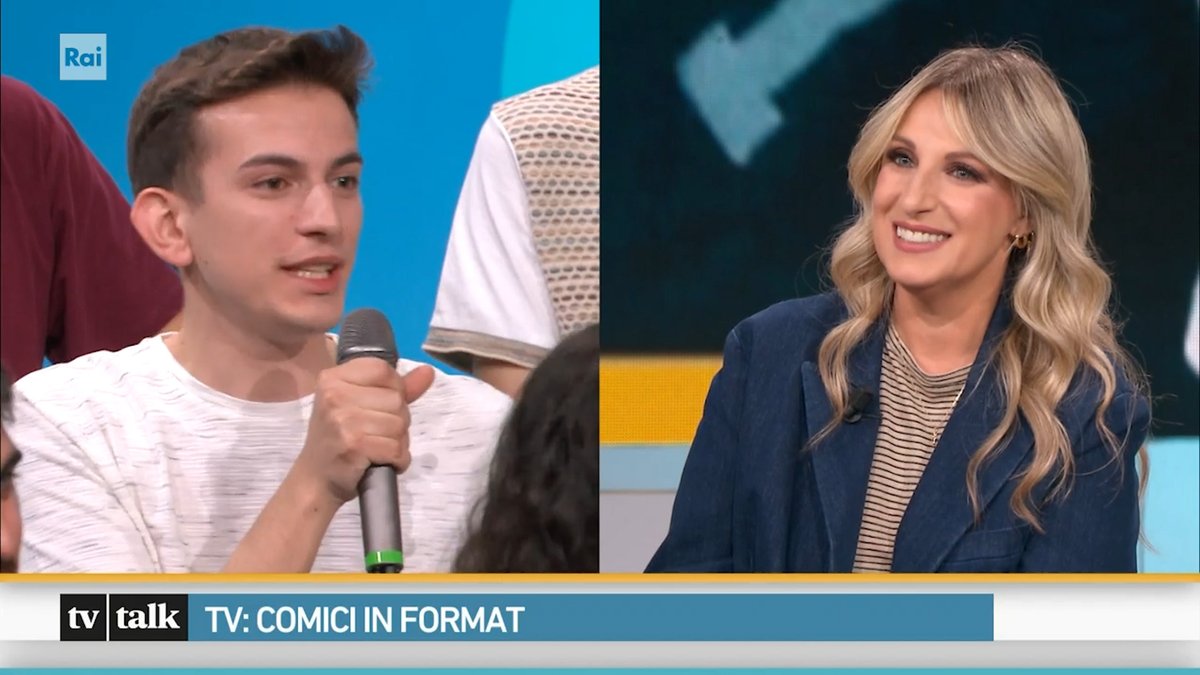 𝗞𝗮𝘁𝗶𝗮 𝗙𝗼𝗹𝗹𝗲𝘀𝗮 svela chi sono i pupilli di 𝗦𝘁𝗲𝗳𝗮𝗻𝗼 𝗗𝗲 𝗠𝗮𝗿𝘁𝗶𝗻𝗼 Stefano De Martino 😏 𝗧𝘃 𝗧𝗮𝗹𝗸 è su #RaiPlay 📺 #TvTalk | #StefanoDeMartino | #KatiaFollesa