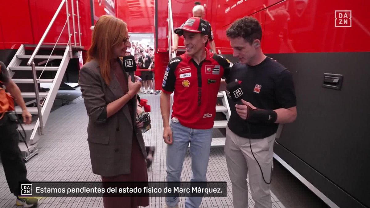 🗣️ Marc Márquez desvela en DAZN que tenía una operación programada después del GP de Catalunya y que tiene problemas en el hombro derecho "Tengo el tornillo que toca el nervio radial y es lo que me hace fallar" #MotoGP 🏁 #FrenchGP 🇫🇷