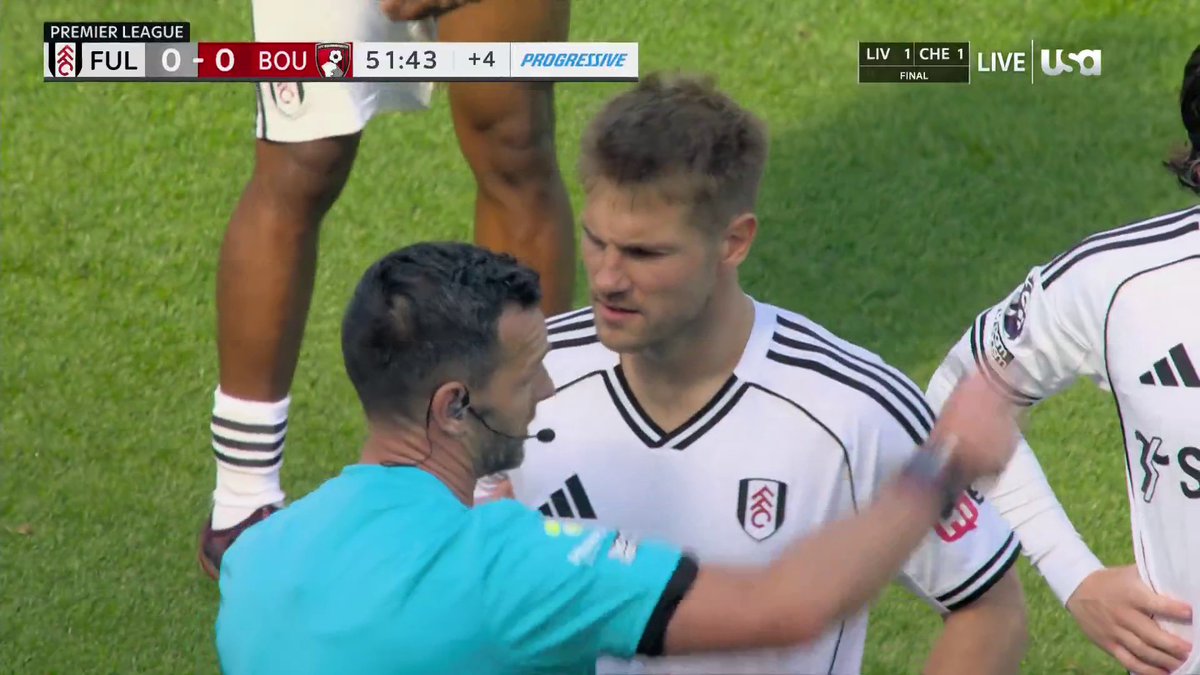 What a shameless challenge from Joachim Andersen unbelievable 😳