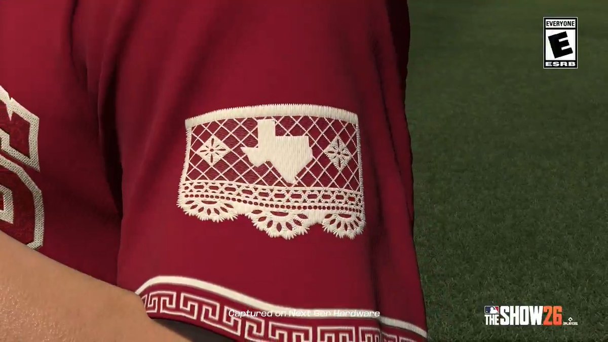 ¡Viva Tejas! 🔴 Rep the new Texas Rangers Nike City Connect in MLB The Show 26! #AllForTX