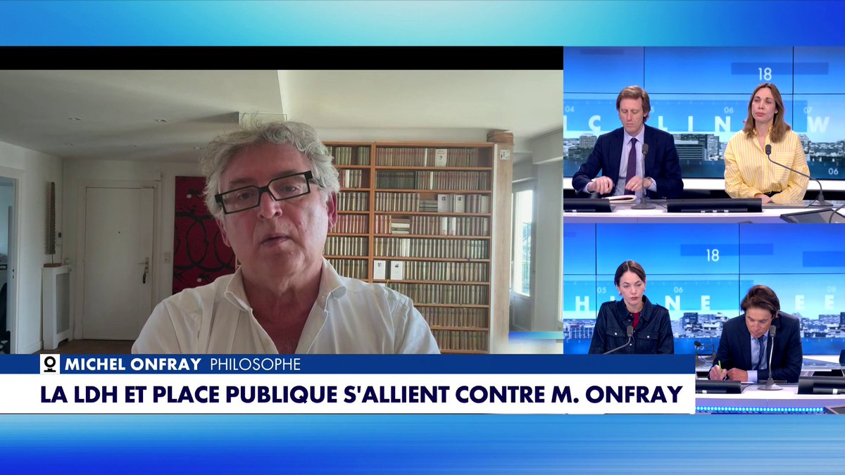Michel Onfray sur la pétition contre sa venue à un événement littéraire : «Il y a un moment donné où j'aimerais juste donner mon opinion pour que les gens sachent qui ment et qui est dans la propagande» dans #PunchlineWE Toute l'info est à retrouver sur