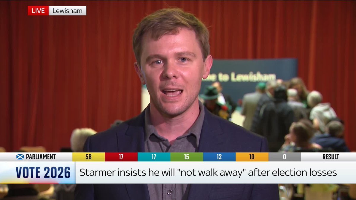 The Green Party is now the largest party on Lambeth council in London, ending over a decade of Labour dominance. Political Correspondent Rob Powell has the latest. Politics latest: 📺 Sky 501 and YouTube