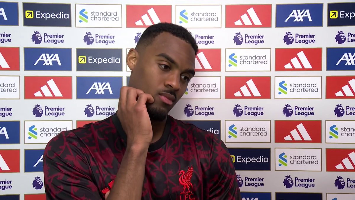 Ryan Gravenberch was full of praise for Rio Ngumoha, but then called out the booing which greeted the full-time at Anfield #LFC