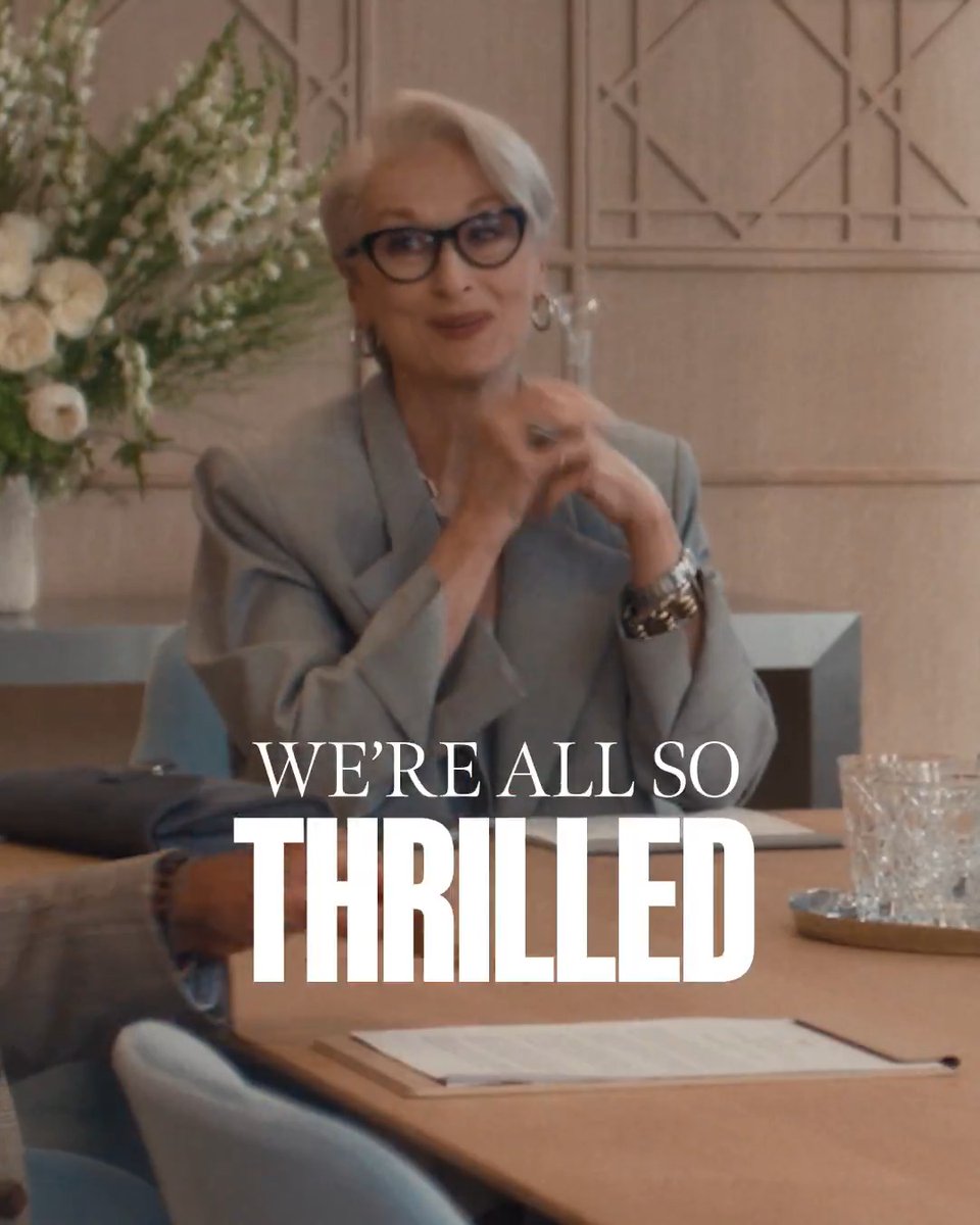 Miranda and Andy reunite on the big screen. Experience The Devil Wears Prada 2 now playing only in theaters. Get tickets: