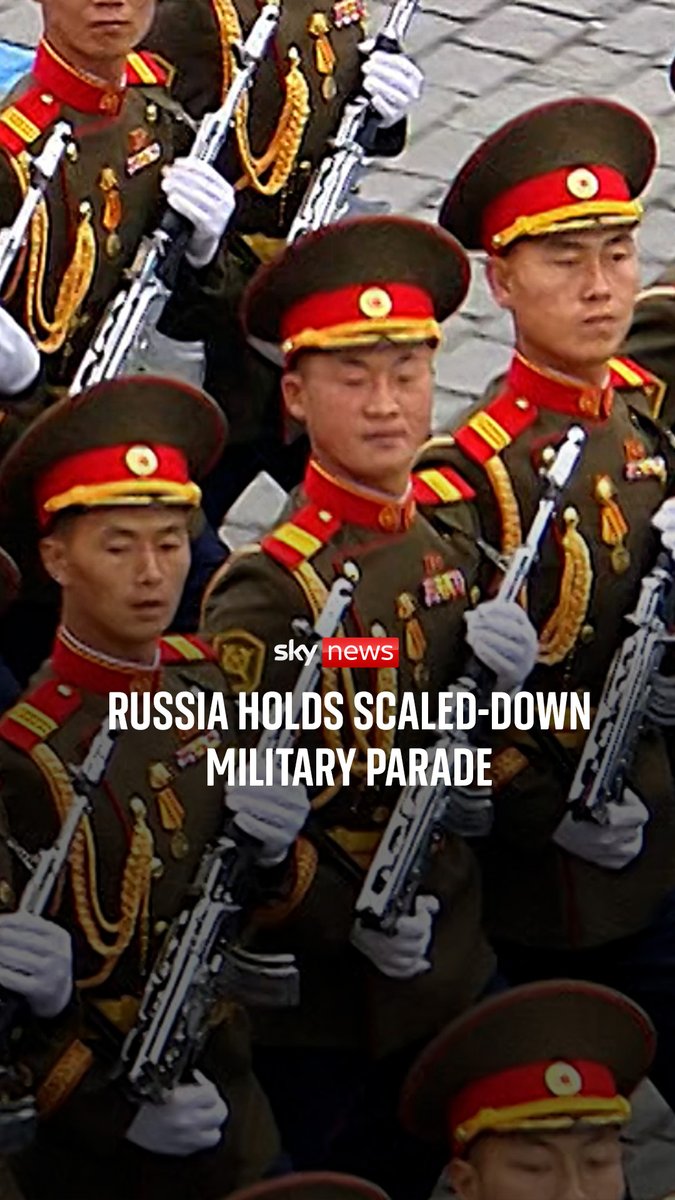 Russia's annual parade celebrating victory in World War II was scaled down this year, following an increase in Ukrainian drone attacks on Moscow.