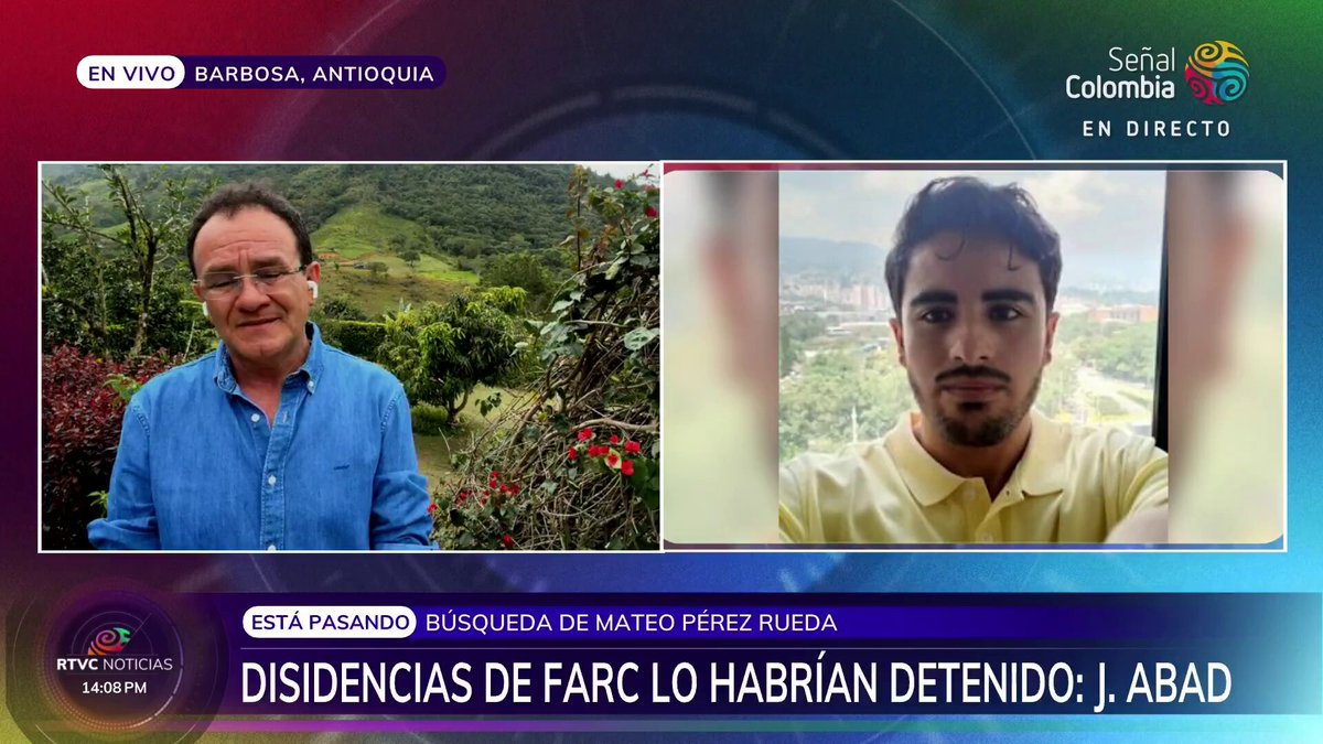 “La gente está secuestrada, tienen miedo”. “La familia de Mateo nos pidió recuperar el morral de Mateo, que quedó en el municipio”. JesusAbadColorado Entrevista RTVC Noticias