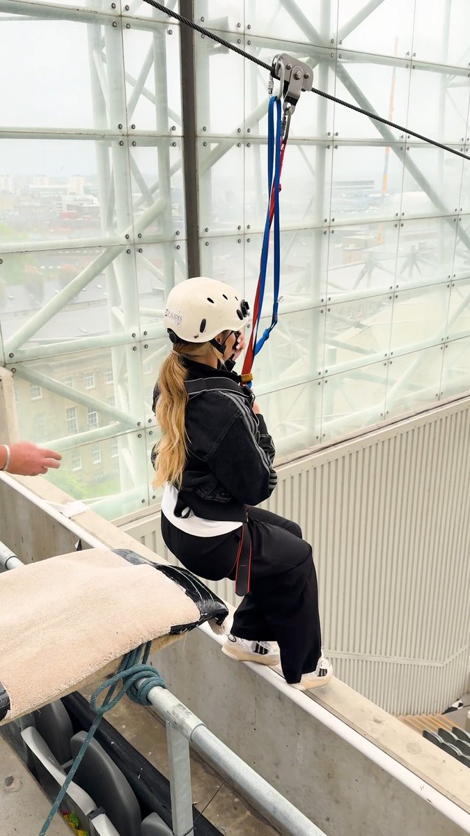 The amazing Emma Kelly smashes our St. James' Park BIG Heights Challenge – will you zipline across the pitch this weekend? 😮💨 📍 Zip Line across St. James' Park 📅 Sunday, May 10 | 9am – 5pm By taking on this challenge, you'll be helping to fundraise for our Dementia Walking Football sessions. Spaces limited, sign up now 👉