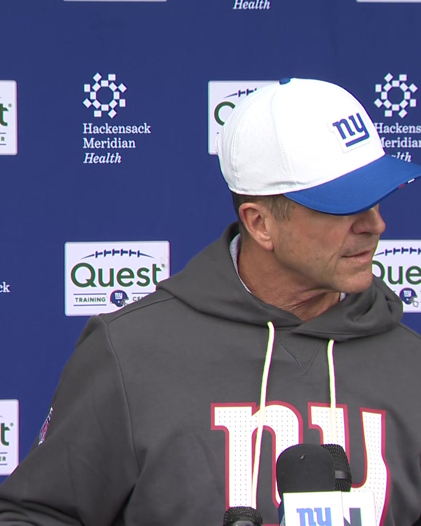 John Harbaugh learns about the low-flying planes over the Giants' practice facility ✈️