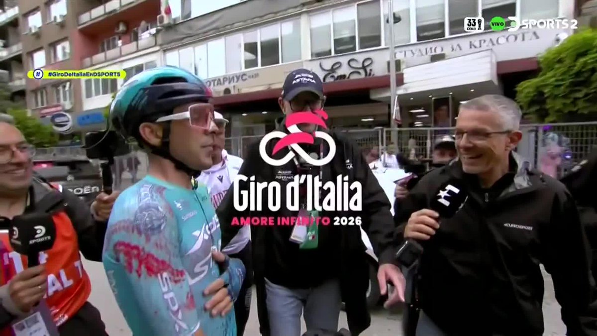 Nananan escuchen esta pasión del periodista al anunciar el triunfo de Thomas Silva, Latinoamérica unida “¡URUGUAY, CARAJO!” #GirodItaliaᴿᴾ