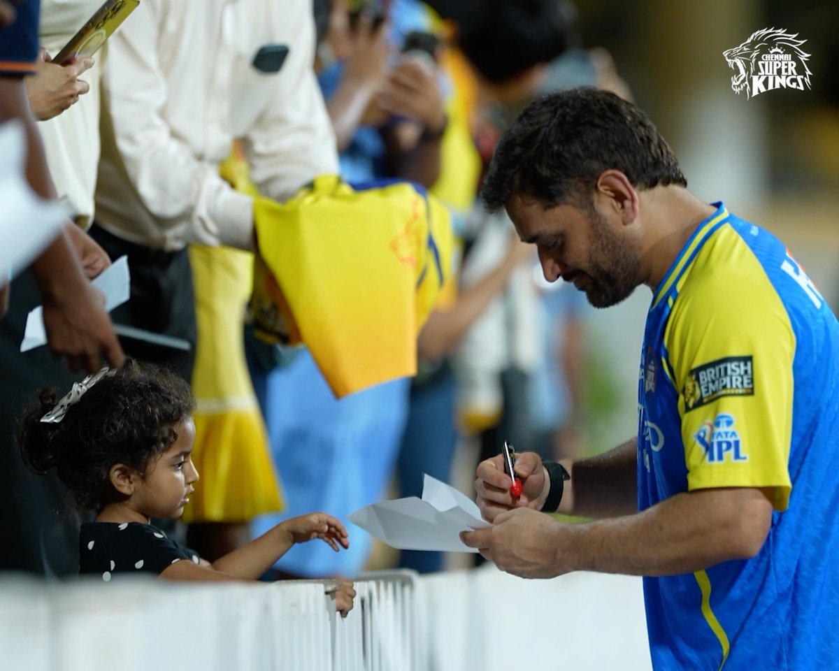 Signed &amp; smiled with yellove 💛🥹 #WhistlePodu #Yellove