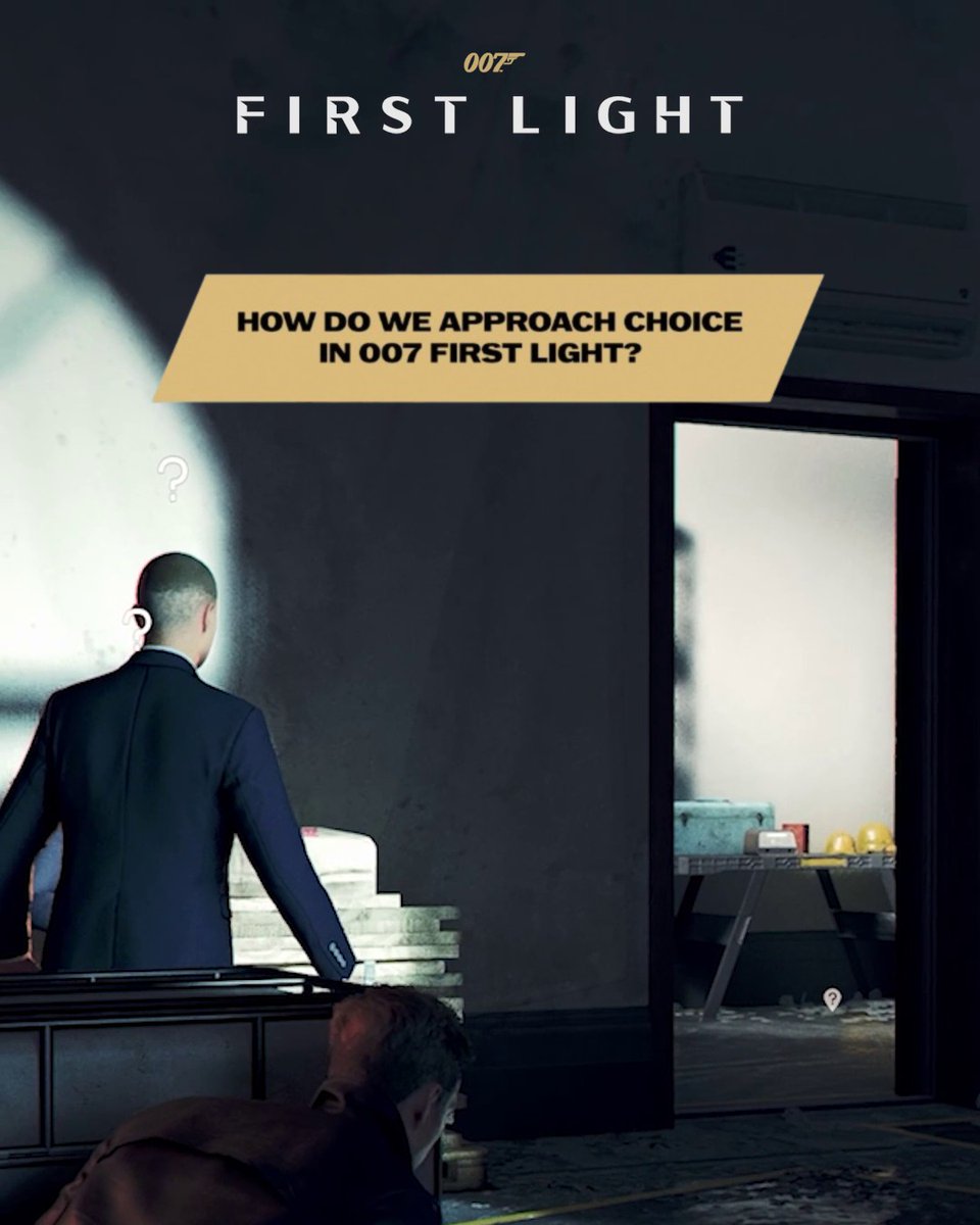 In #007FirstLight, we're using choice as a way for you to be clever and think on your feet. How will you navigate the world of #007FirstLight? Pre-order now and get a free Deluxe Edition Upgrade. #007FirstLight #EarnTheNumber