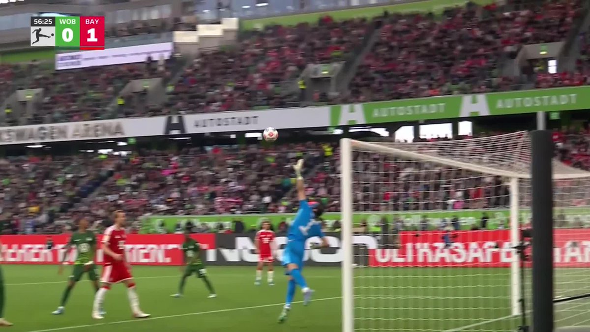 🇫🇷 Olise gets the lead for Bayern with an awesome goal! 😱💥 WOB 0-1 BAY!!!