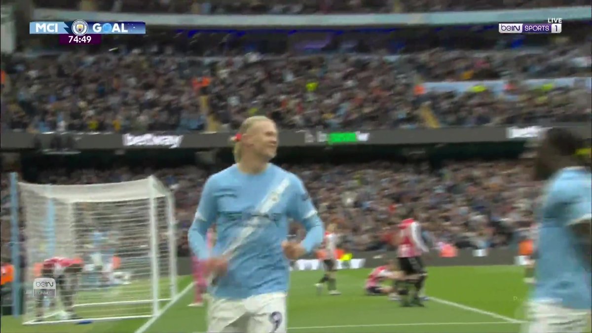 هالاند يضاعف النتيجة لمانشستر سيتي #الدوري_الإنجليزي_الممتاز #PremierLeague