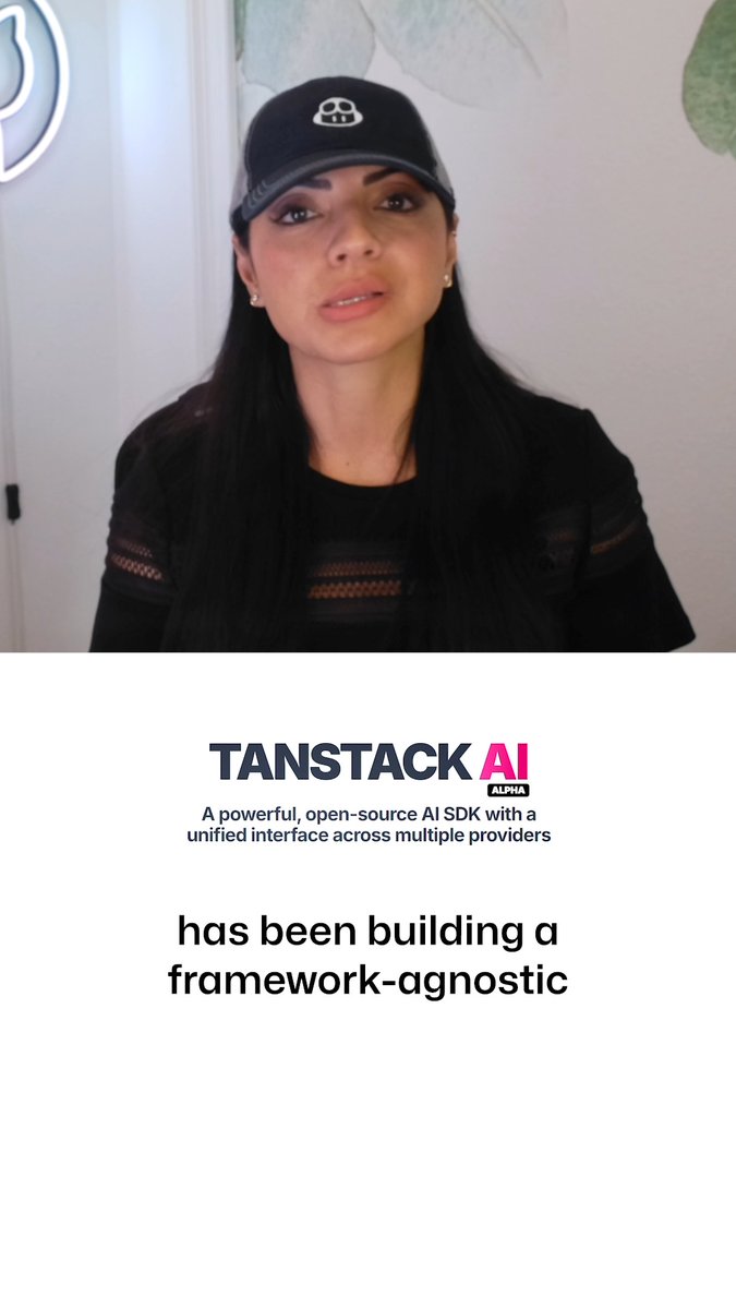 TanStack now has TanStack AI. 👀 Here's what to expect from this new, fully open-source toolkit. ▶️
