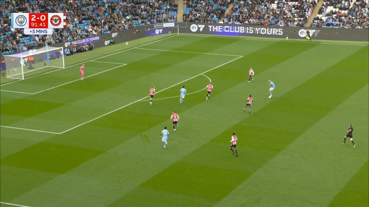 Omar Marmoush makes it 3-0 to Manchester City and Pep is loving it 🔥