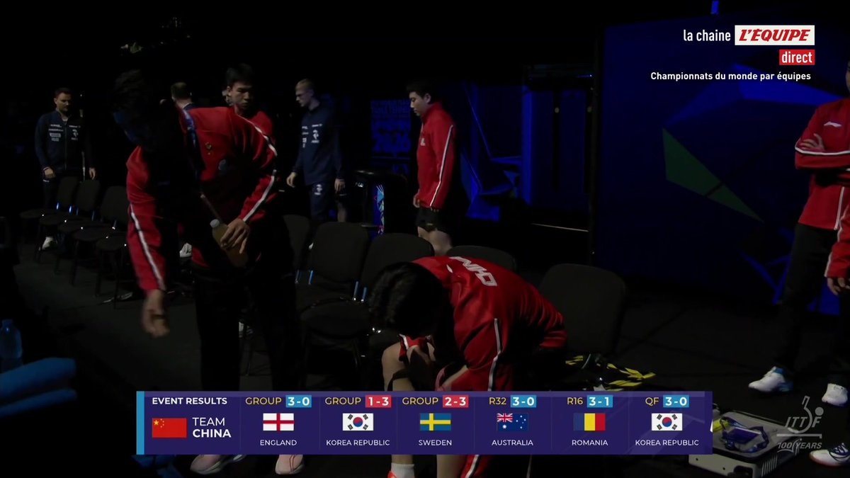 « Ramenez la coupe à la maison » 🏓 Les Bleus entrent en piste pour la demi-finale des championnats du monde par équipe ! La France doit réussir l'exploit de vaincre la Chine pour accéder à la finale contre le Japon. NOS BLEUS DOIVENT LE FAIRE ! 🇫🇷🔥