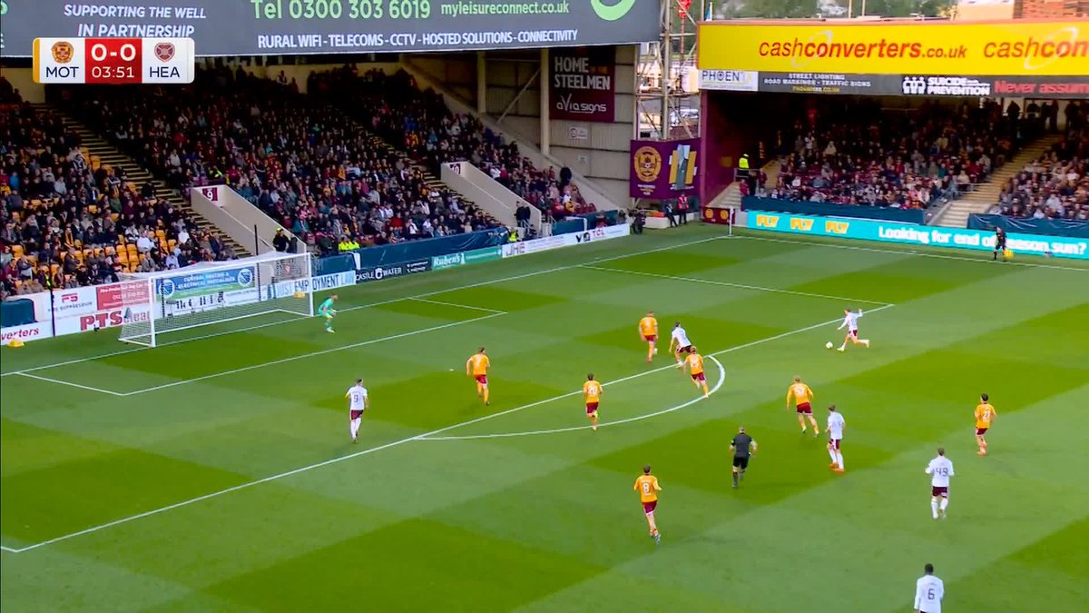 👏 "Unbelievable block!" Great defending from Stephen O'Donnell to deny Lawrence Shankland ⤵️