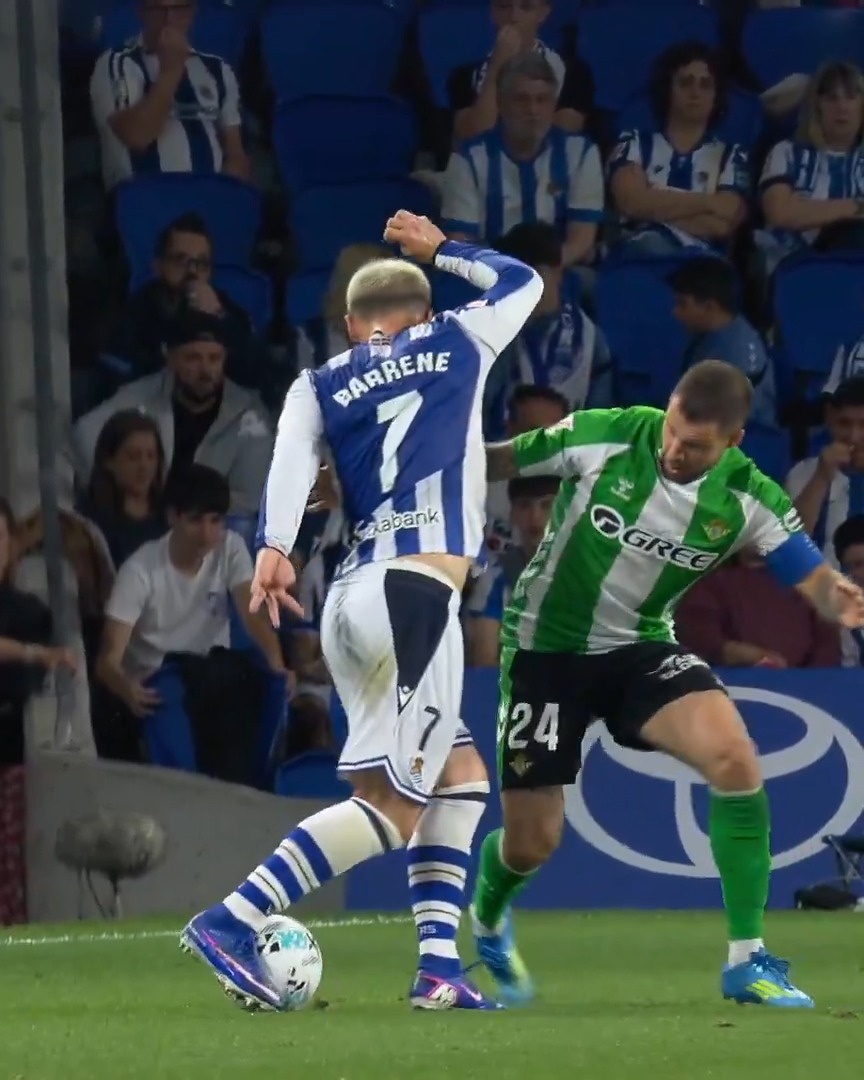 😈 Barrene, en MODO DIABLO. RealSociedadRealBetis | LALIGAHighlights | DesenlaceLALIGA | Real Sociedad Fútbol