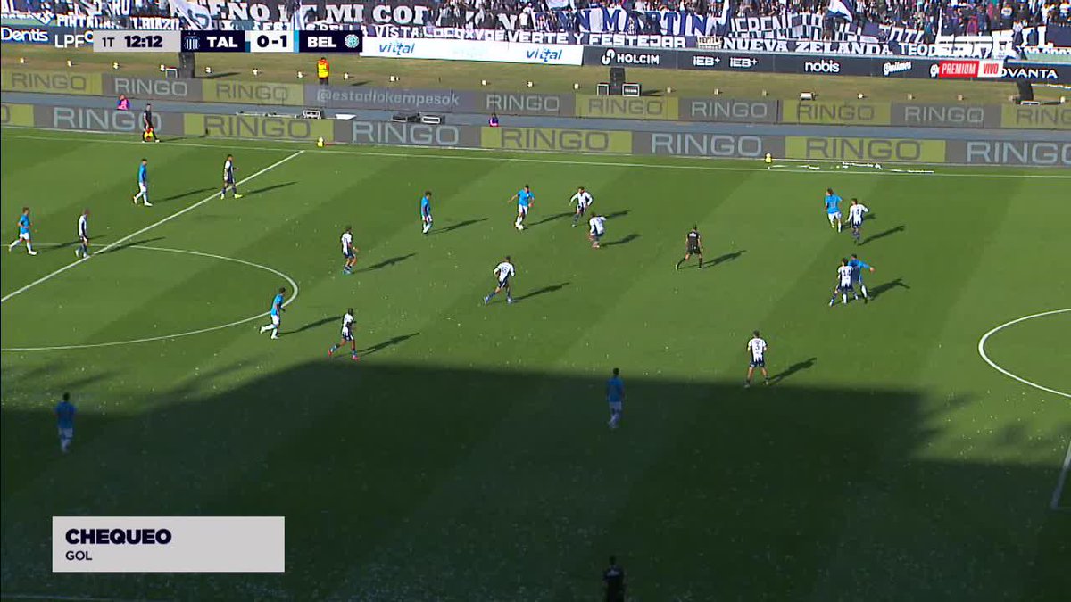 ❌🇦🇷 GOL ANULADO A BELGRANO VS. TALLERES POR OFFSIDE DE PASSERINI.