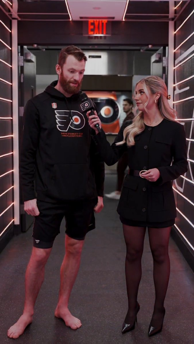 “It’s a great opportunity for us to keep playing and fight to live another day.” Hear from Captain Coots ahead of Game Four tonight against the Canes. #IgniteTheOrange | Kendall Skalicky