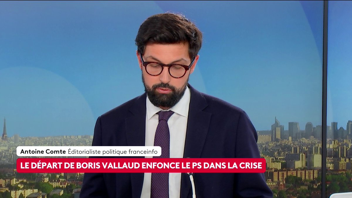 🔴 Parti socialiste : Boris Vallaud fracture un peu plus le PS en quittant la direction du parti, fragilisant Olivier Faure et enterrant un peu plus l’idée d’une primaire de la gauche pour 2027. Décryptage d’Antoine Comte. #canal16