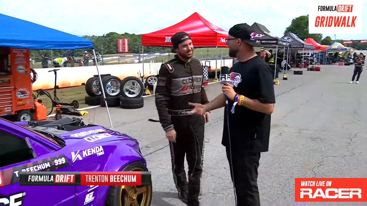 Investigating Trenton Beechum's title sponsor. 🔎 #FormulaD #FormulaDRIFT #FDATL