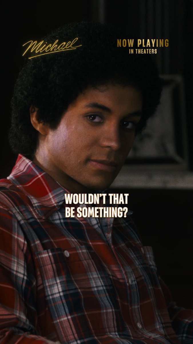 Destined for greatness. Get tickets to #MichaelMovie – NOW PLAYING in theaters:
