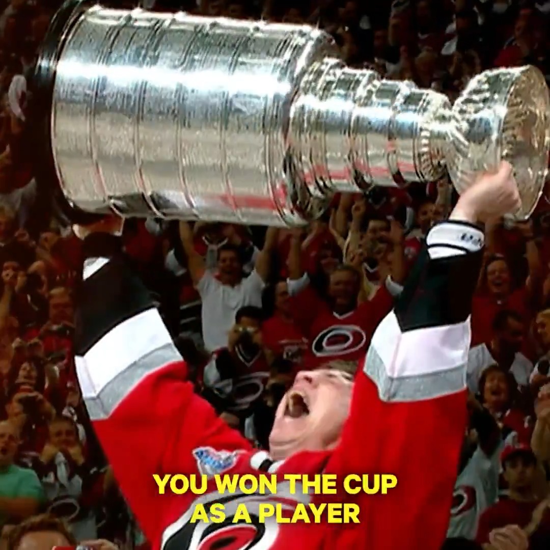 "I want it for the guys. It changes your life." 🏆 Rod Brind'Amour chats with Luke Gazdic about what it would mean to win a #StanleyCup as a coach, if he misses being a player, and more! Watch ➡️