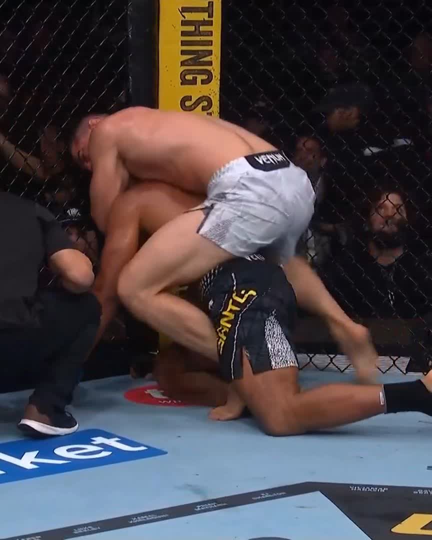 Cool, calm, and collected 🤝 Baisangur Susurkaev takes his time to keep his undefeated record with a BIG submission win! [ #UFC328 | LIVE NOW on Paramount+ ]