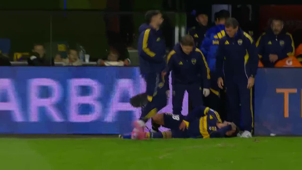 "Bareiro": Porque salió lesionado del partido de Boca ante Huracán en el #TorneoApertura