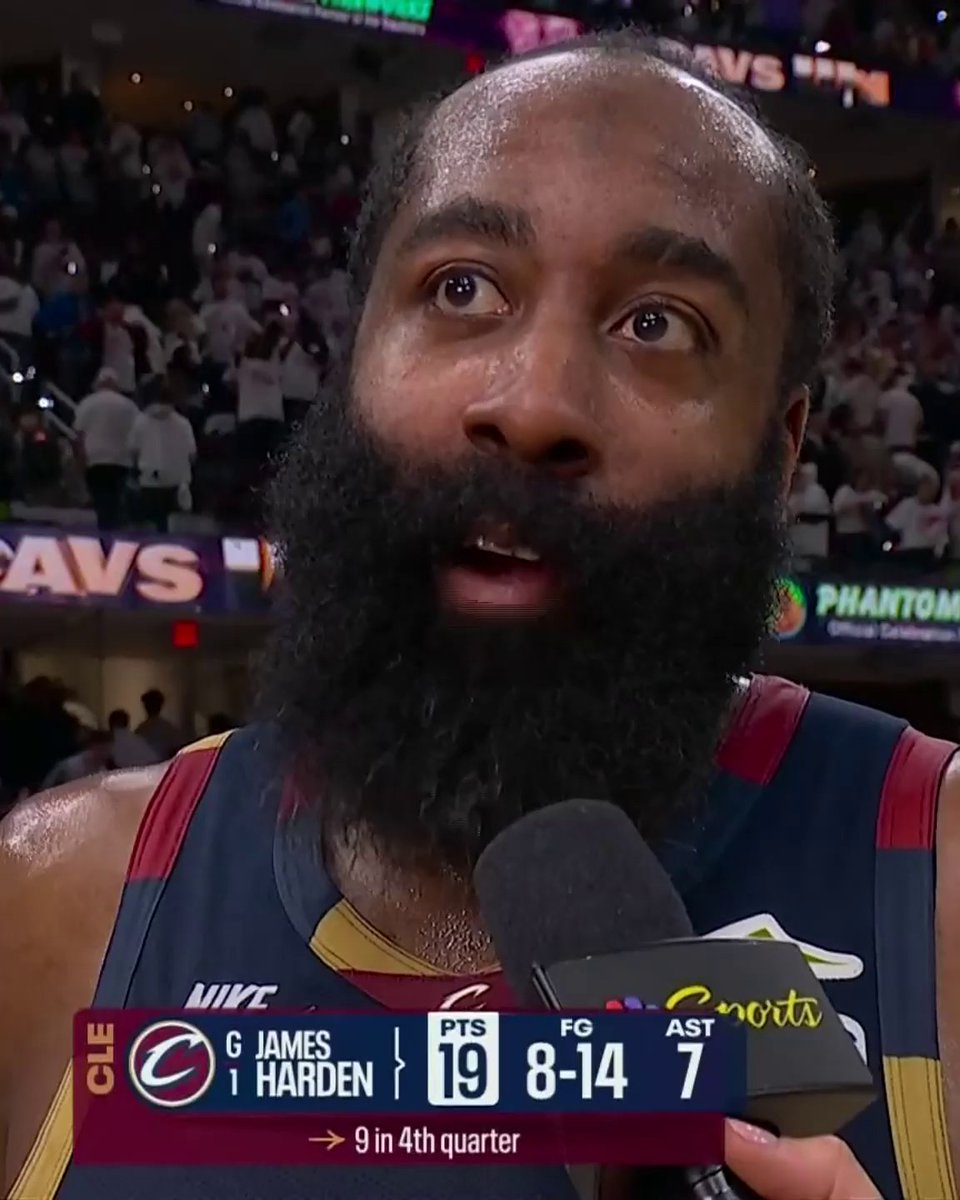 "I play basketball and whatever this team needs me to do, I'mma go out there and do it." 😮‍💨 James Harden was IN HIS BAG in the clutch 💰
