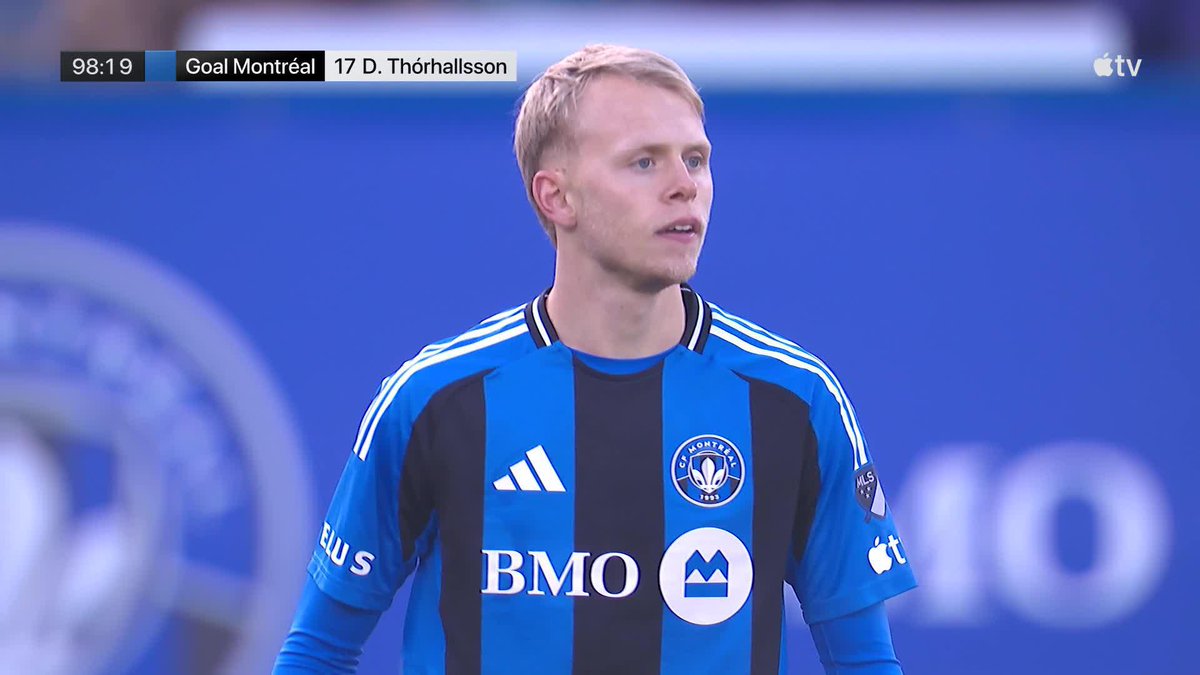 What a touch and banger from Dagur Thorhallsson! 🚀 He scores against his old club and CF Montréal earns their third-straight home win.
