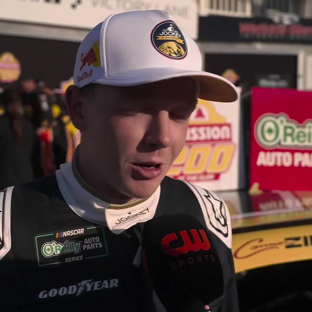 He remains undefeated at Watkins Glen International in the NASCAR O'Reilly Auto Parts Series.