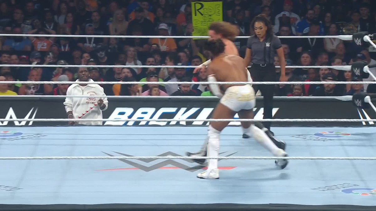 .Sami Zayn TRICKED Trick Williams Continue watching #WWEBacklash LIVE on the ESPN App with ESPN Unlimited! ▶️