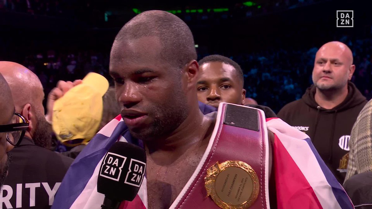 What a moment for Daniel Dubois 🎖️ #WardleyDubois