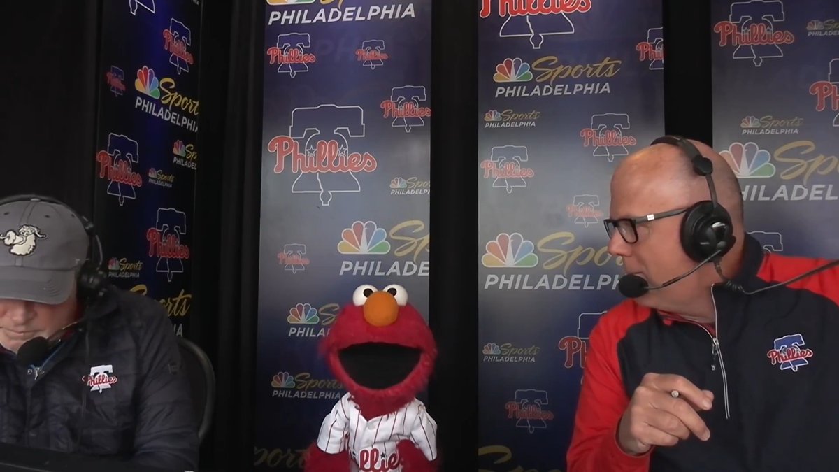 BREAKING: Elmo loves the Phillies