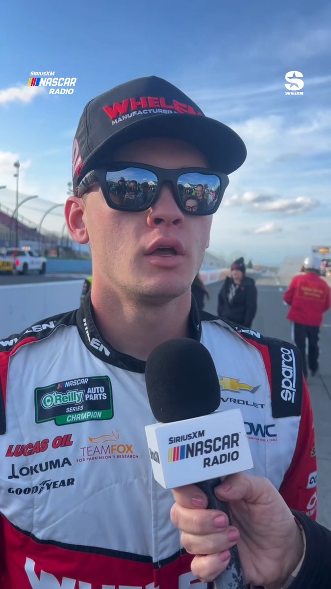 Kudos to jesse love jr for not being afraid to show emotion like this in a very vulnerable moment. Stuff like this is what people love to see out of drivers 👏🏼