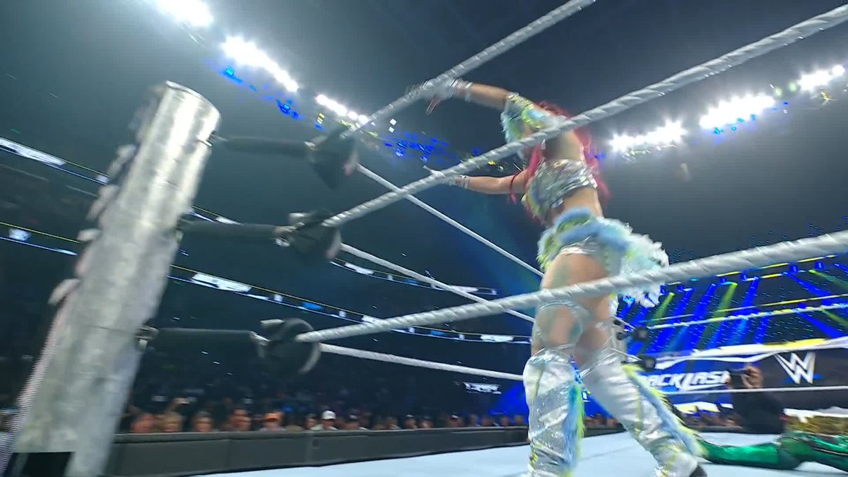 .IYO SKY made that look effortless! 💪 Stream WWE Backlash LIVE RIGHT NOW on the ESPN App with ESPN Unlimited! ▶️