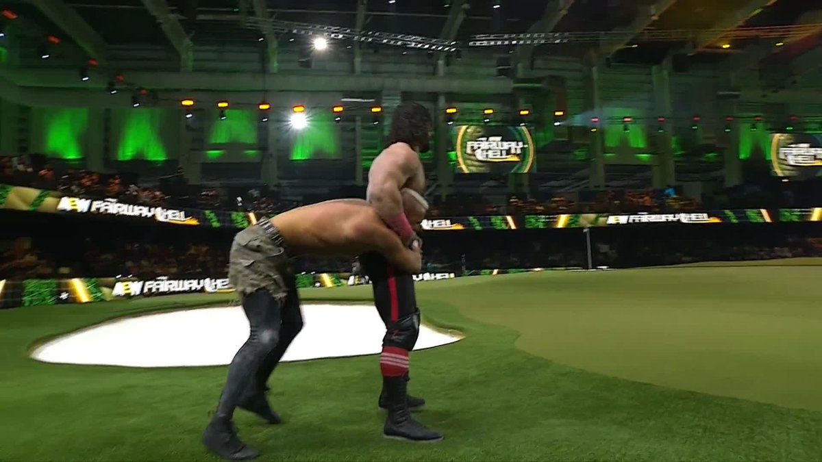 .BASTARD sends DARBY ALLIN straight into the bunker! Watch #AEWCollision LIVE on TBS + HBO Max