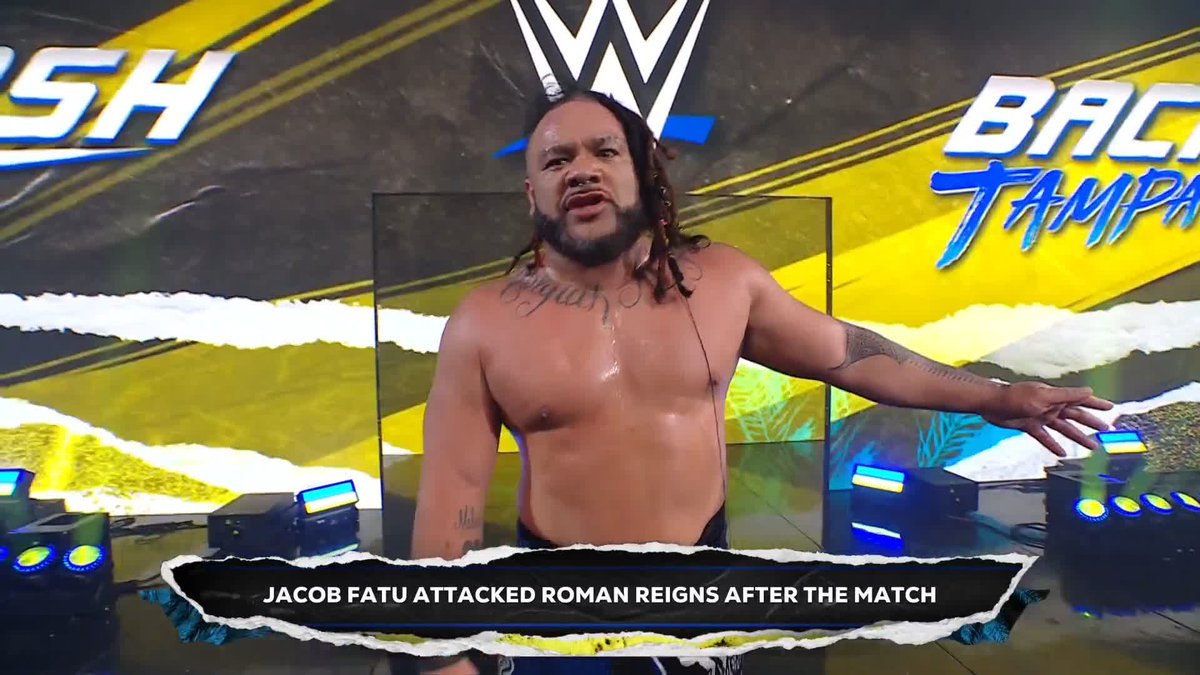.Jacob Fatu isn't holding back 😤