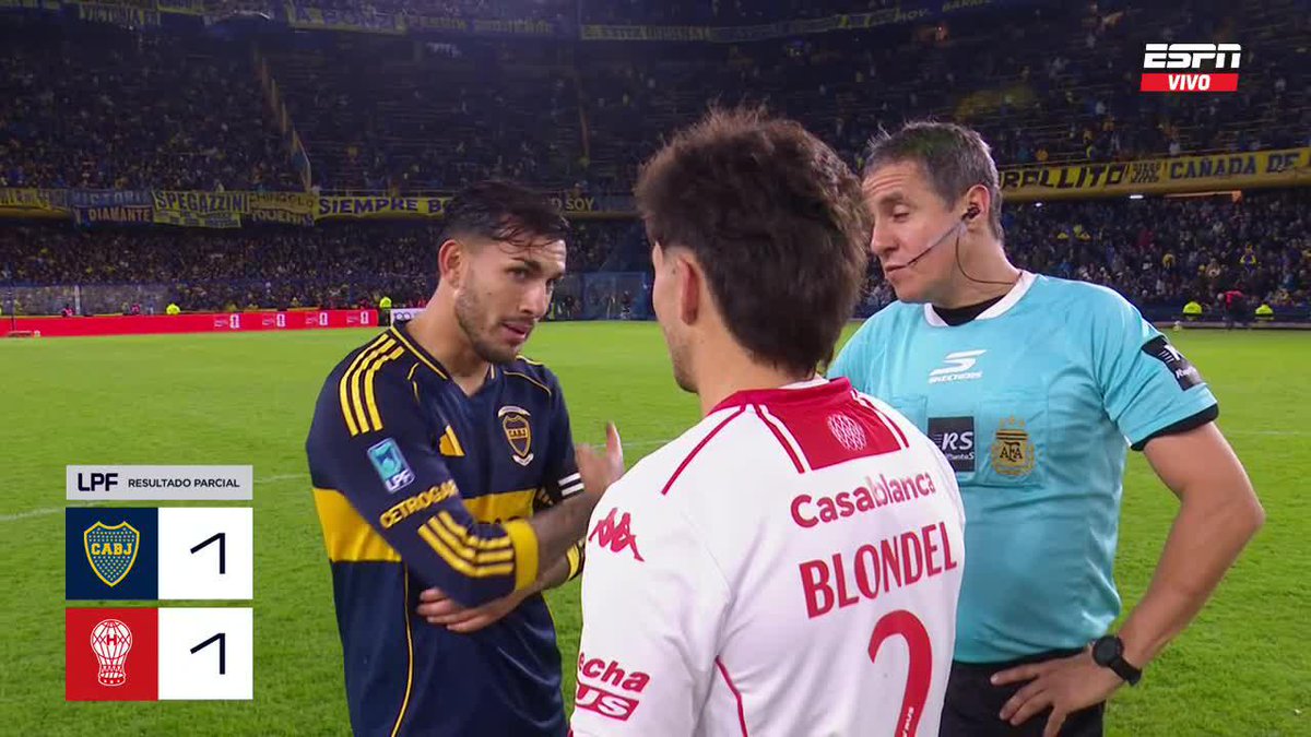 ATENCIÓN A ESTE INTERCAMBIO: Paredes, Blondel y Echavarría hablaron en la previa al alargue en La Bombonera.